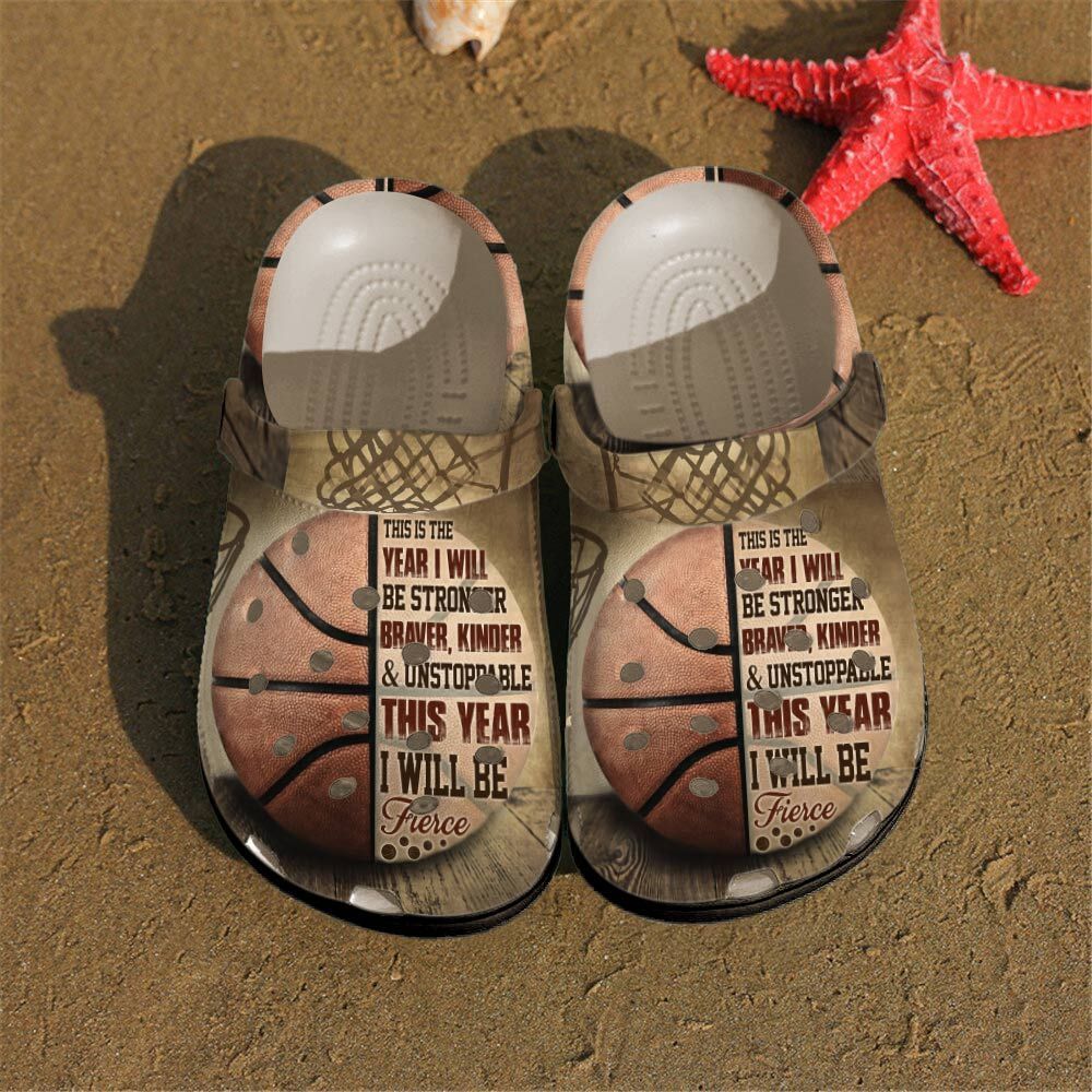 Basketball Personalized Clog Custom Crocss Comfortablefashion Style Comfortable For Women Men Kid Print 3D This Is The Year Basketball