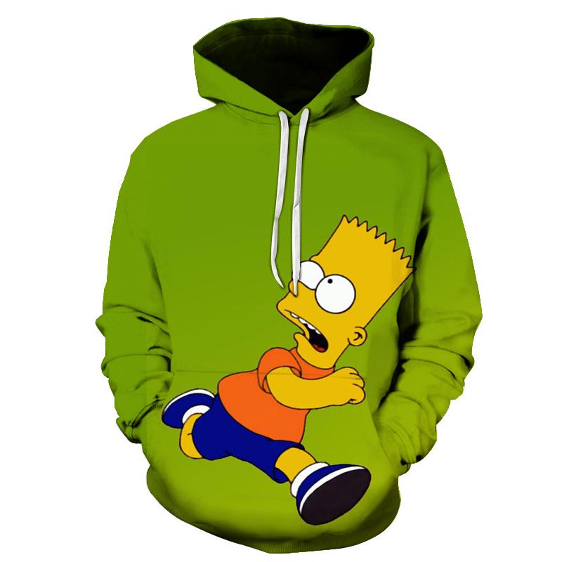 The Simpsons Sweatshirt Hoodies V18 3D T-Shirt