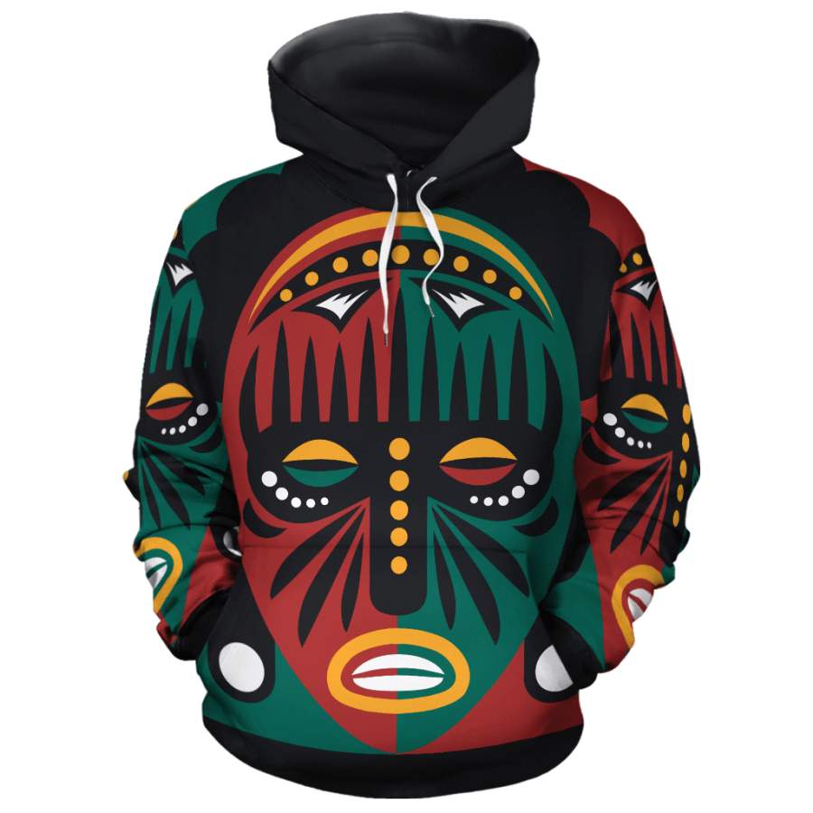 Africa Mask Art All-over Hoodie 1