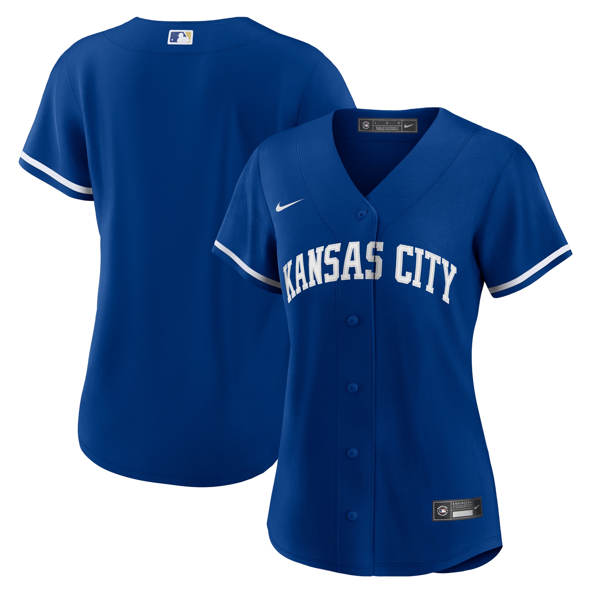 Women’s Kansas City Royals Royal Alternate Replica Team Logo Jersey