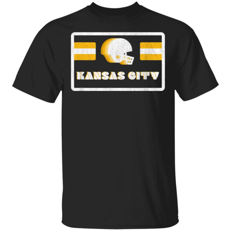 Retro 70s Old School Kansas City Football TShirt Kansas City Football T-Shirt