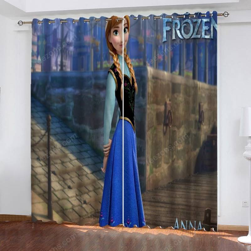 Anna Frozen 2 3D Living Room Shower Curtains