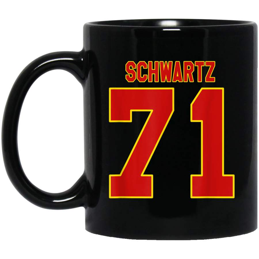 Schwartz 71 Seventy One  Kansas City Football Mug