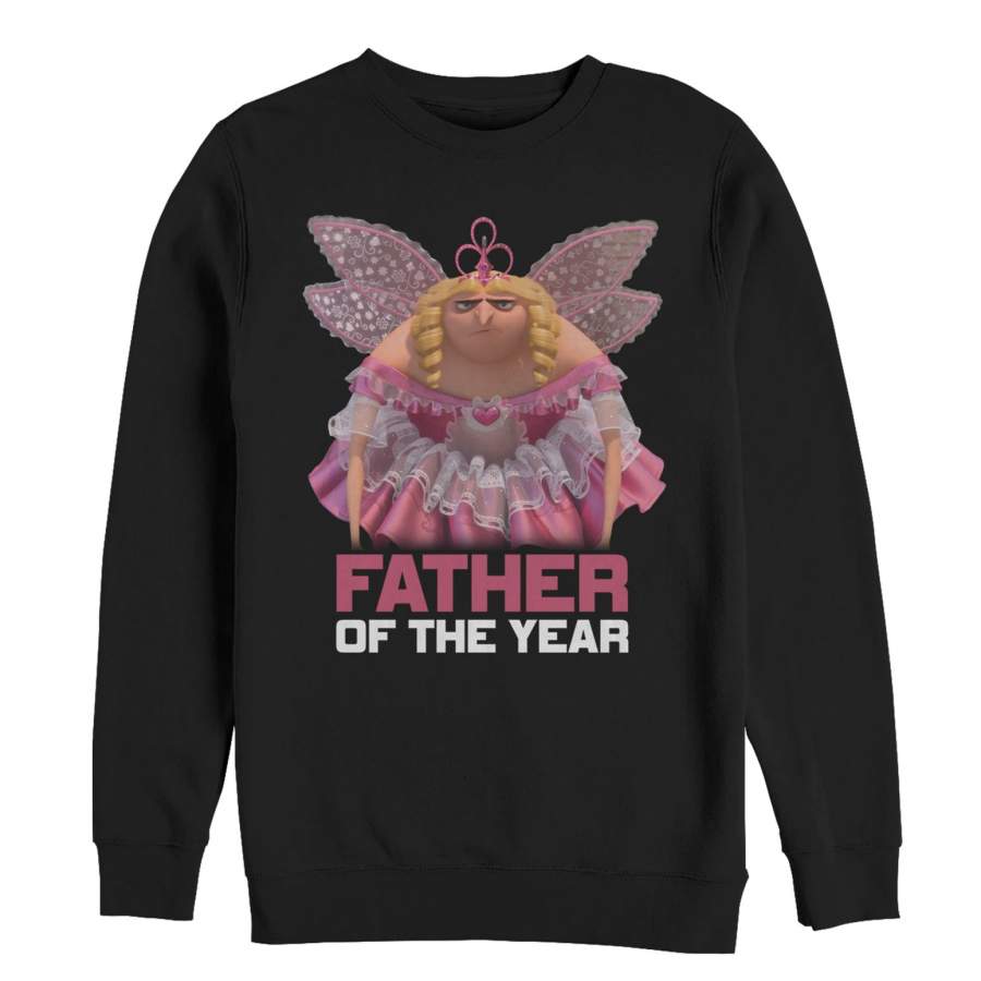 Despicable Me Men’s Father of the Year Fairy Gru  Sweatshirt