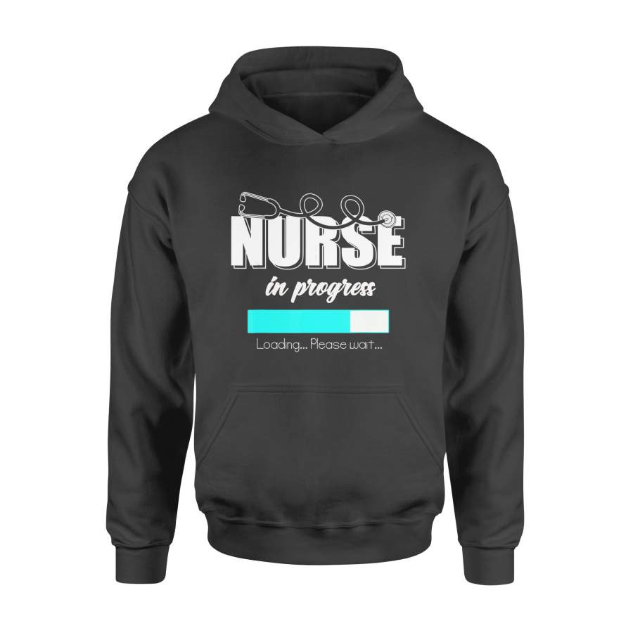 A-Badass Nurse In Progress Cute Gift T-Shirt – Standard Hoodie