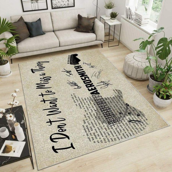 Aerosmith Rug Mat All Over Print