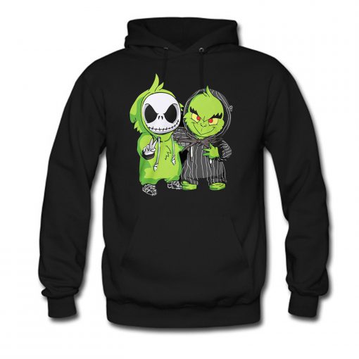 Baby Jack Skellington and Grinch Hoodie (Oztmu)