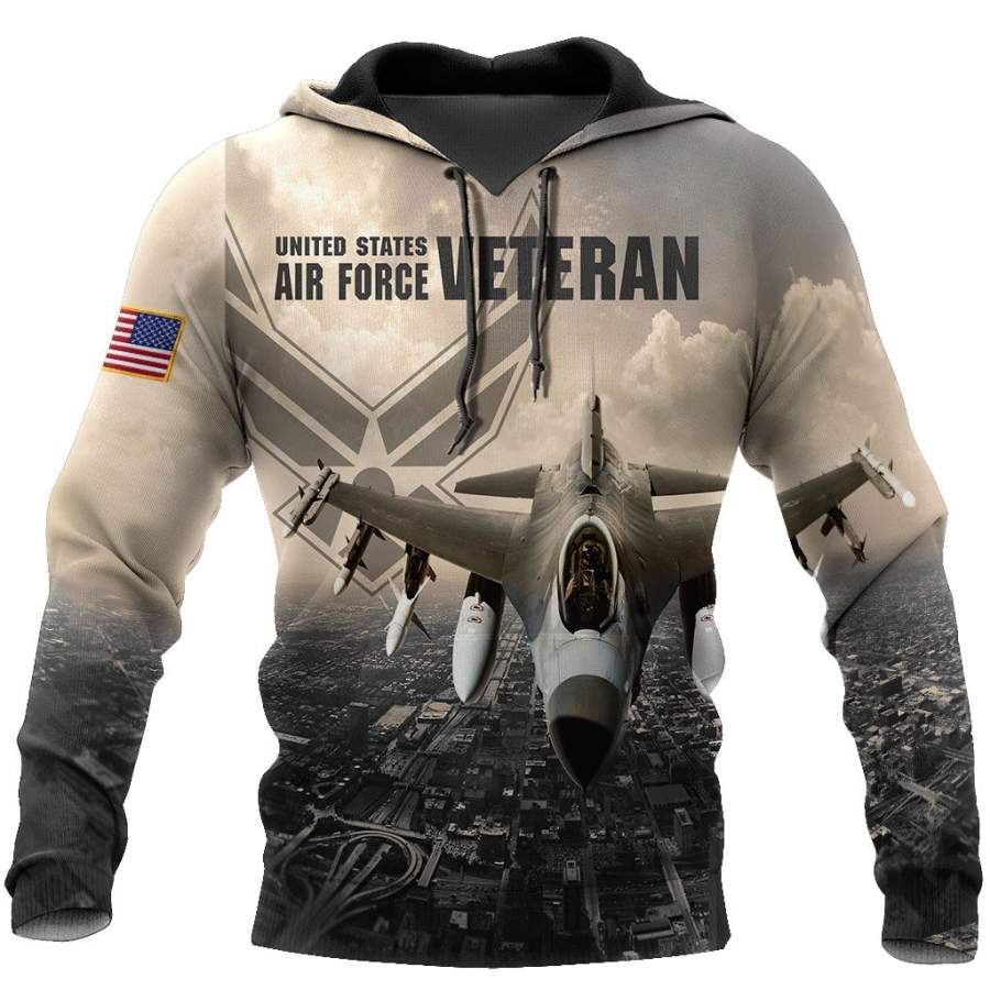 US Air Force Veteran 3D All Over Printed Unisex Shirts