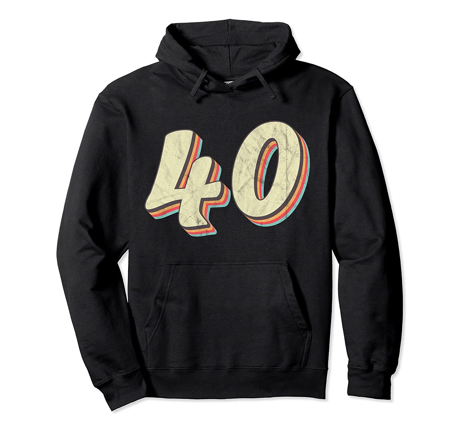 40 Year Old Gifts Vintage 1980 Tee 40th Birthday Pullover Hoodie T-Shirt, Sweatshirt, Tank Top