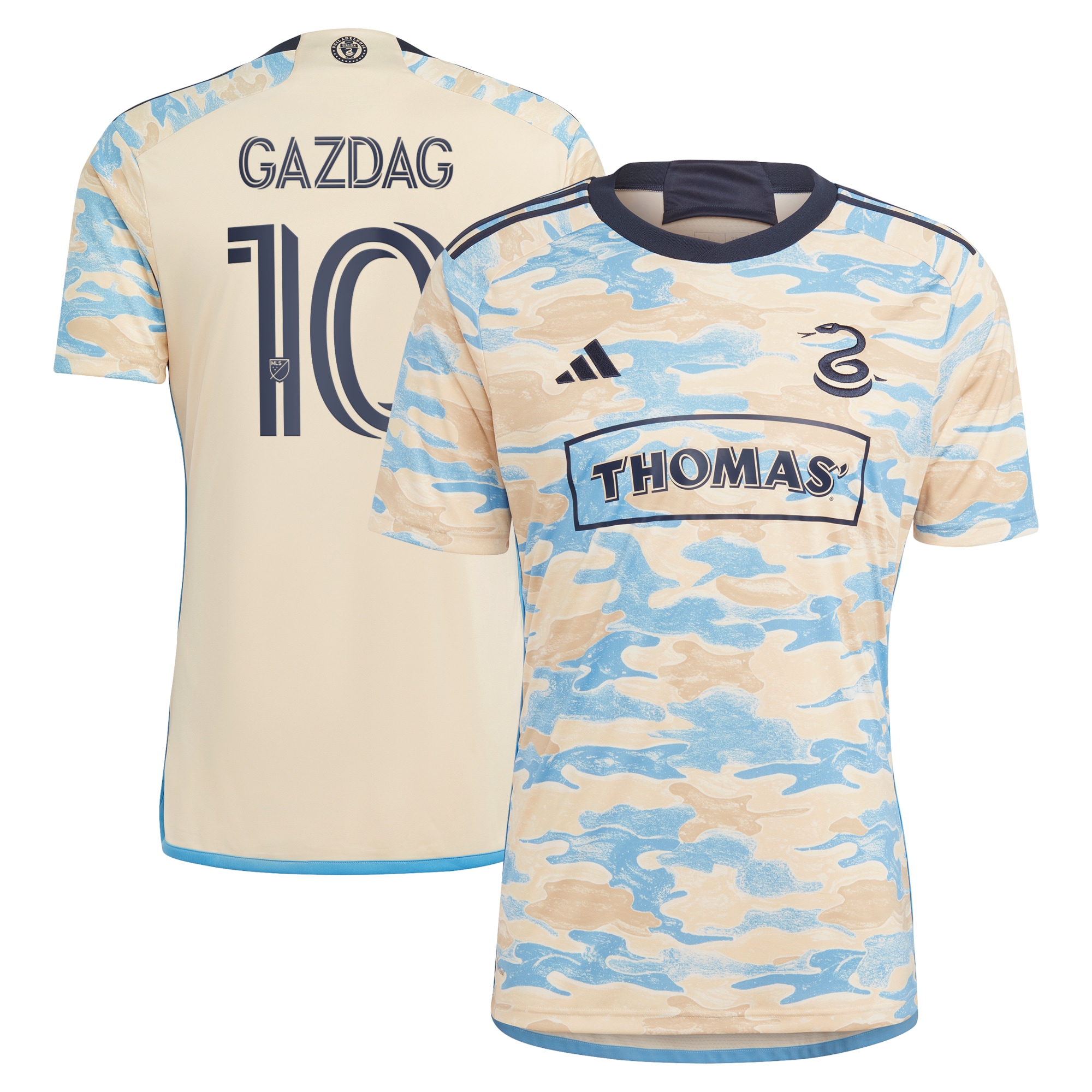 Daniel Gazdag Philadelphia Union 2023 For Philly Replica Jersey – Tan