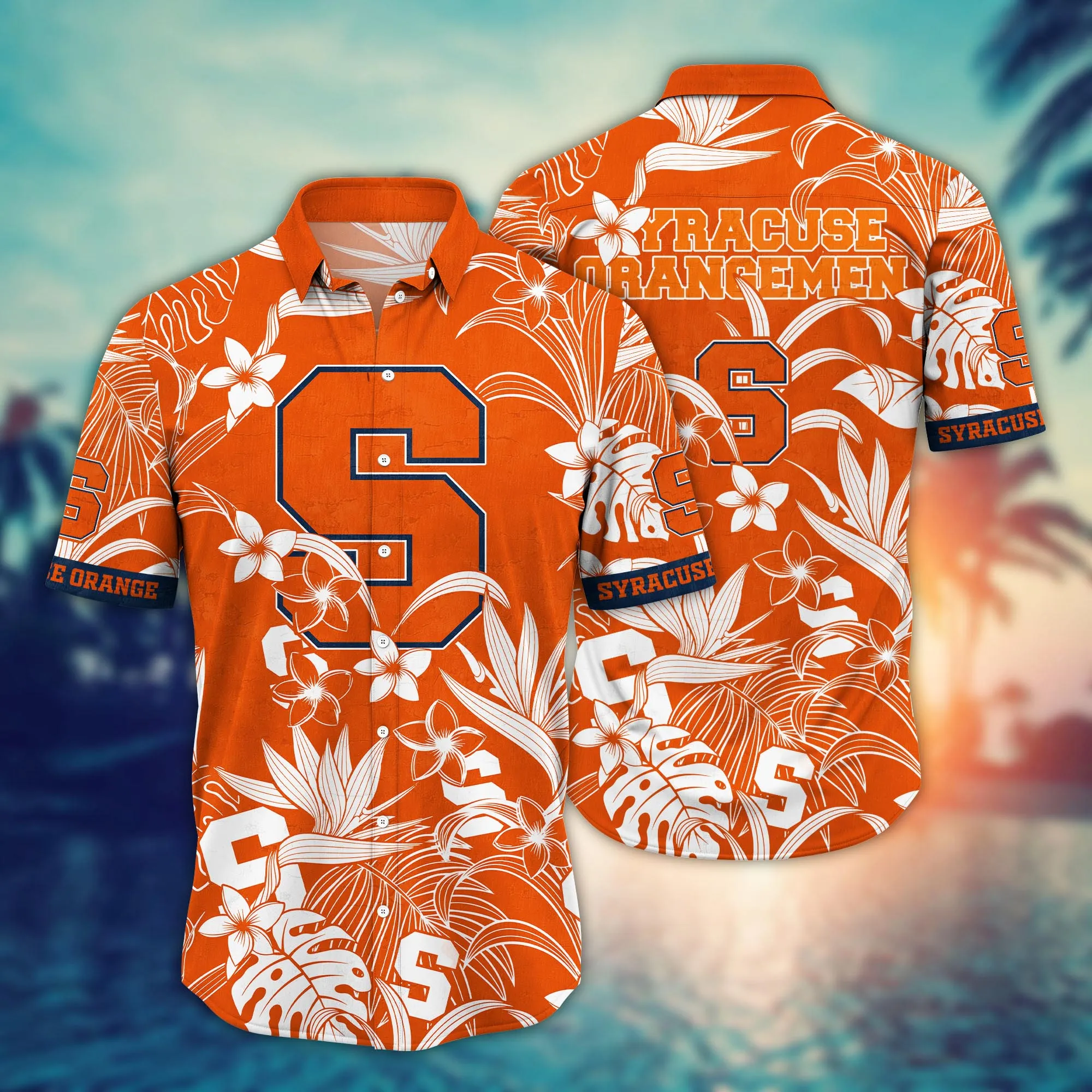 Syracuse Orange NCCA Hawaiian Shirt Warmthtime Aloha Shirt