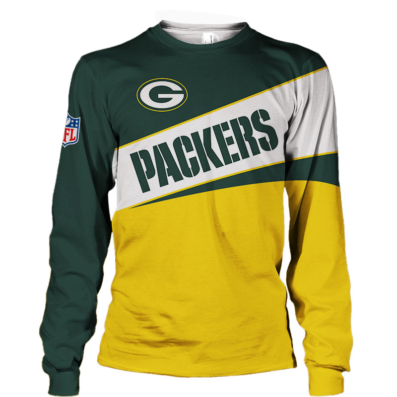 Green Bay Packers Sweatshirt3D Long Sleeve New Design