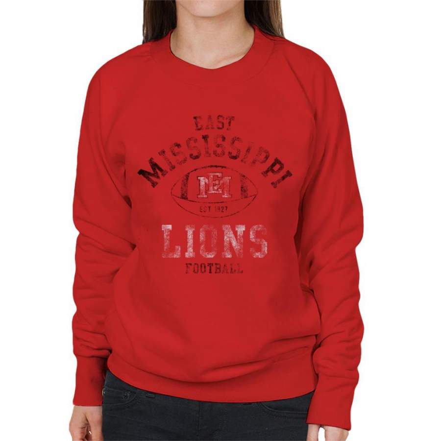 East Mississippi Community College Football Lions Women’s Sweatshirt