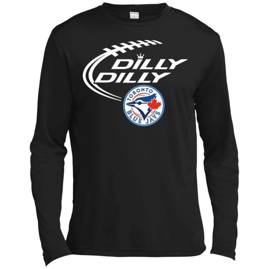 AGR Dilly Dilly Baseball Toronto Blue Jays Sport Premium Long Sleeve T-shirt