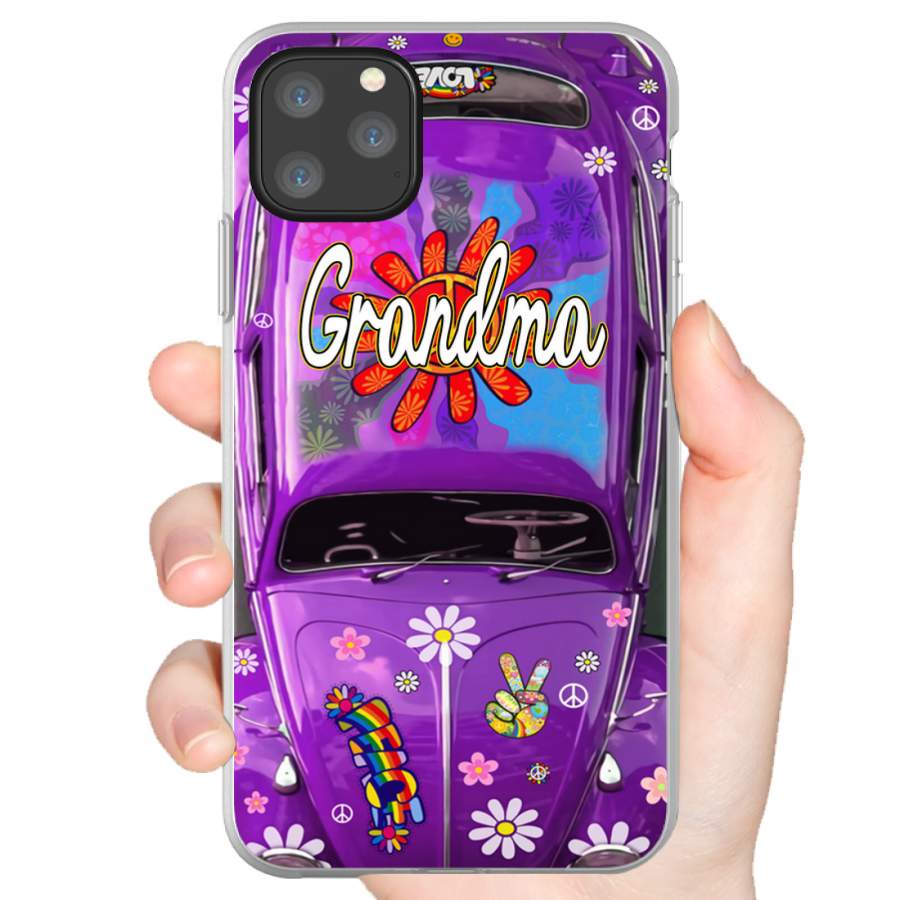 Grandma Hippie phone case new rv1