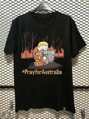 Ebay Pray For Australia Black Shirt