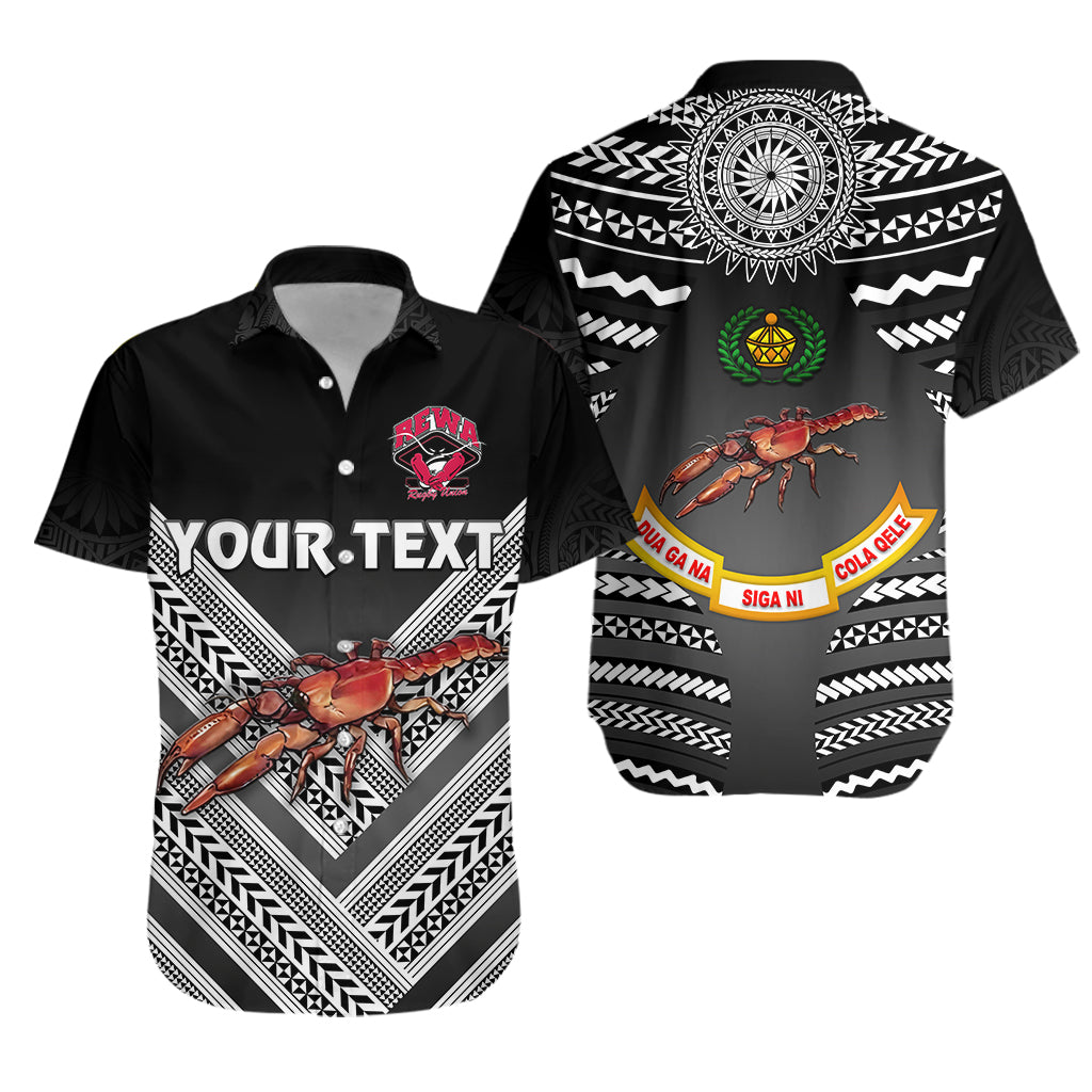 (Custom Personalised) Fiji Rewa Rugby Union Hawaiian Shirt Creative Style – Black No.1 Lt8