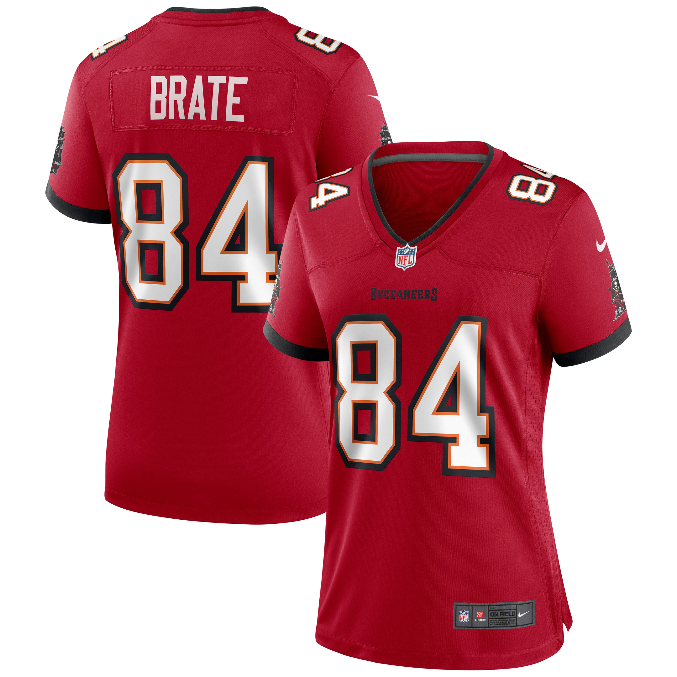 Cameron Brate Tampa Bay Buccaneers Womens Game Jersey – Red NFL