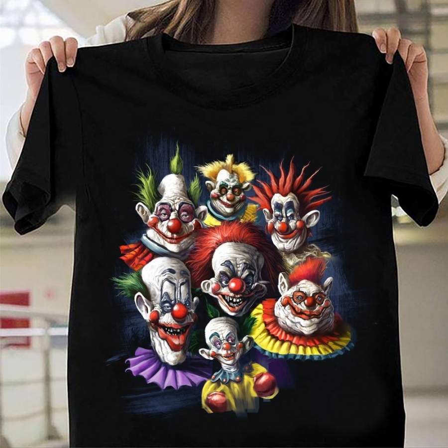 Killer Klowns From Outer Space Evil Nightmare Clowns 80’s Horror Men’s T-Shirt