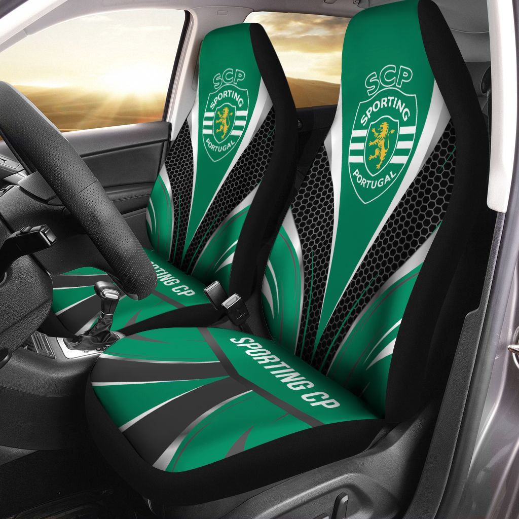 Sporting Cp Ttt-Ht Car Seat Cover (Set Of 2) Ver 2 (Seagreen)