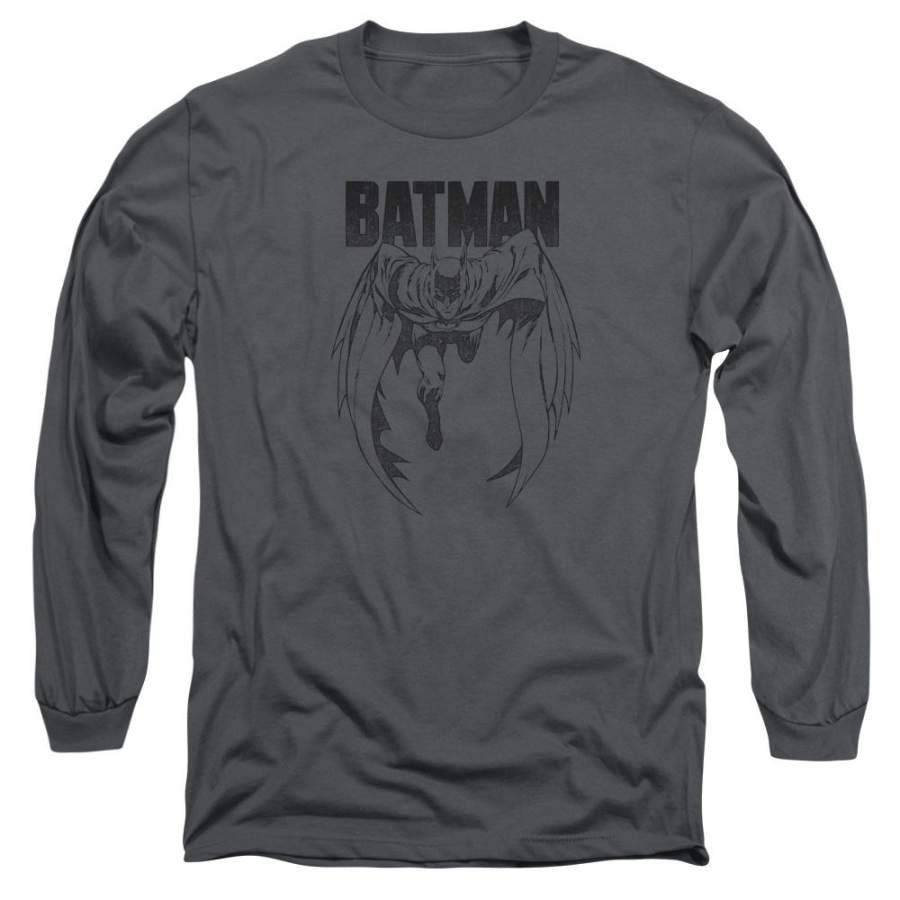 Batman – Grey Noise Long Sleeve Adult 18/1