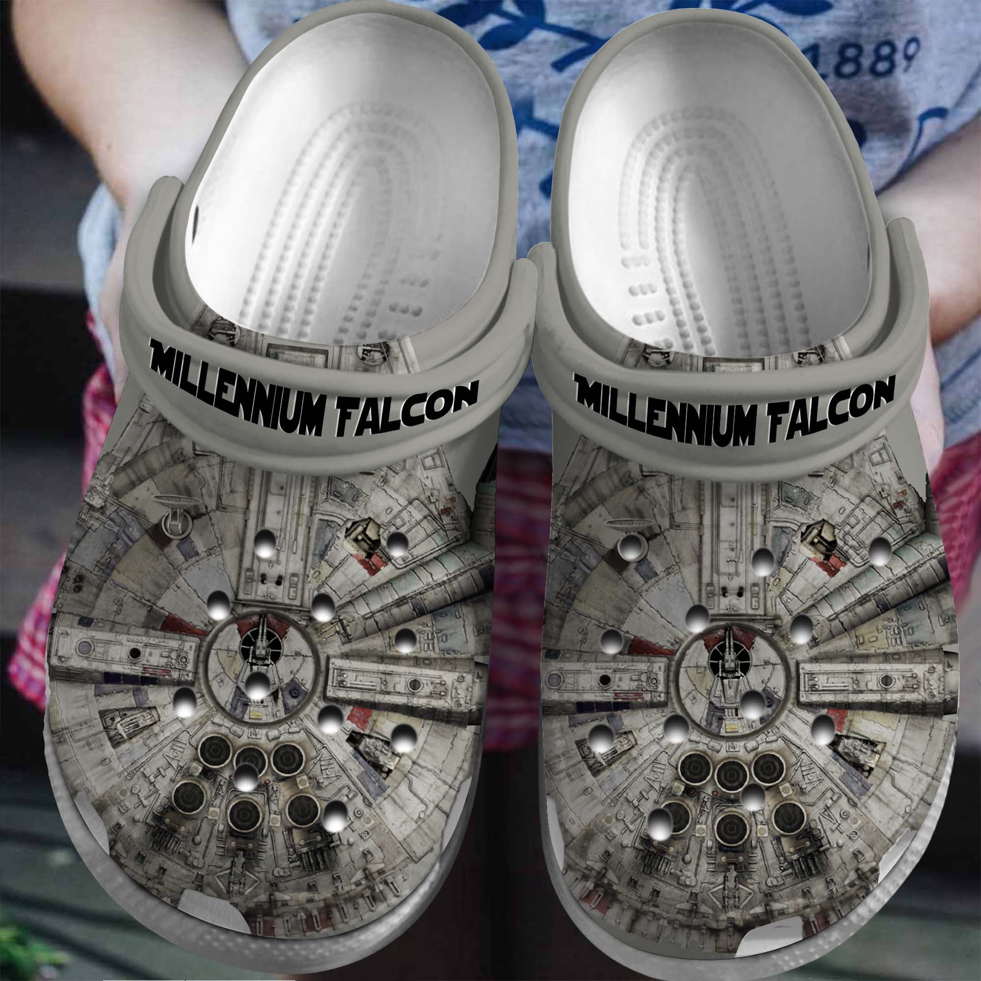 Star Wars Movie Crocs Crocband Clogs Shoes Comfortable For Men Women and Kids 6