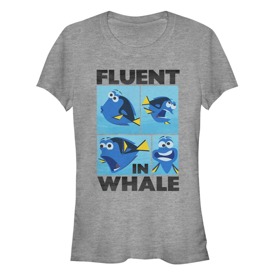 Finding Dory Junior’s Fluent in Whale  T Shirt