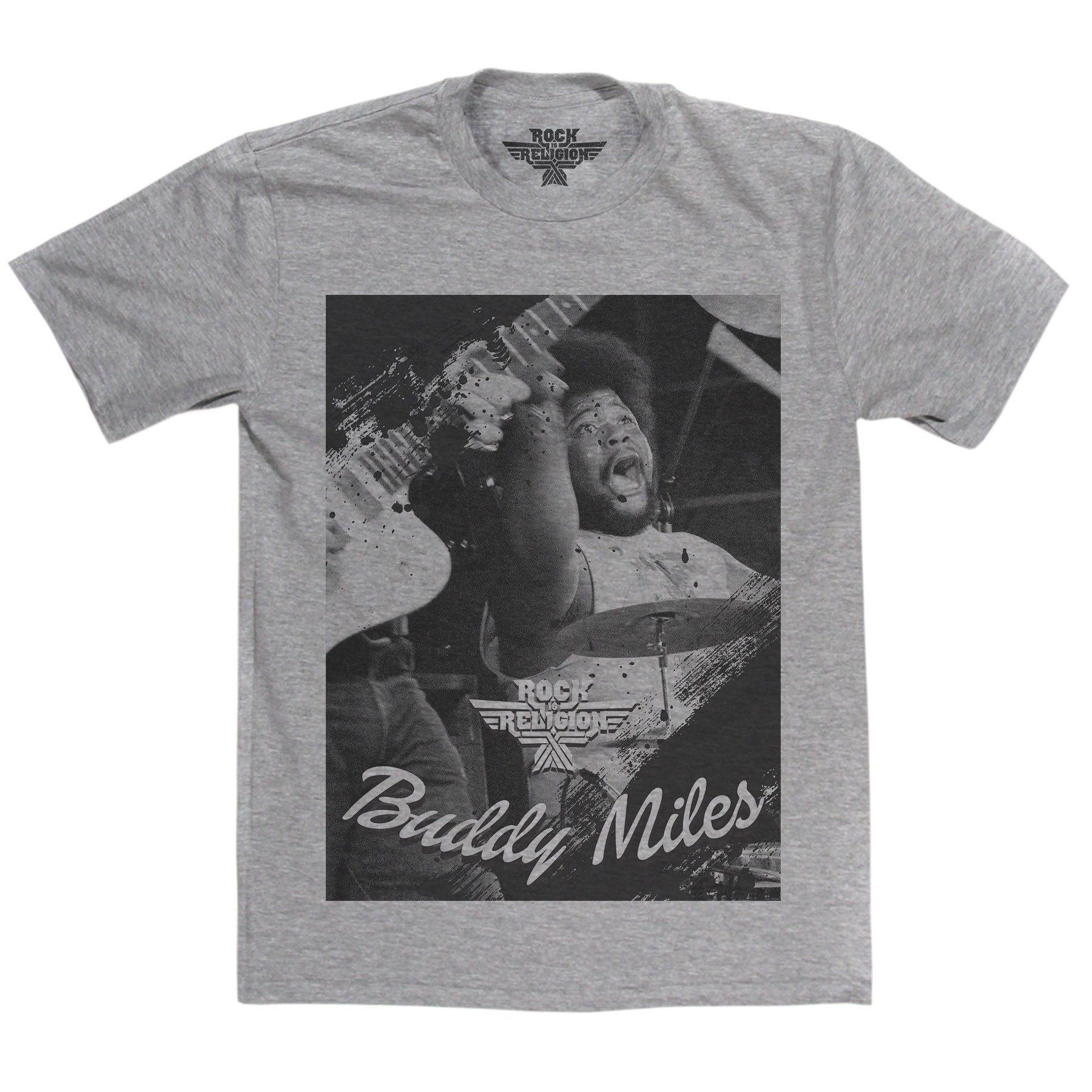 Rock is Religion Buddy Miles T Shirt