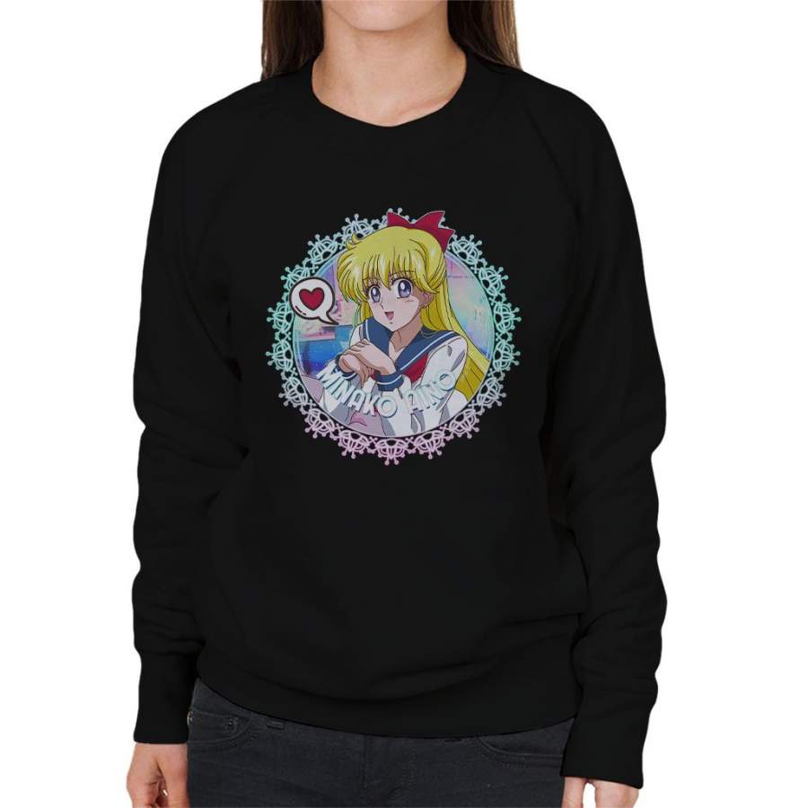Sailor Moon Crystal Minako Aino Women’s Sweatshirt