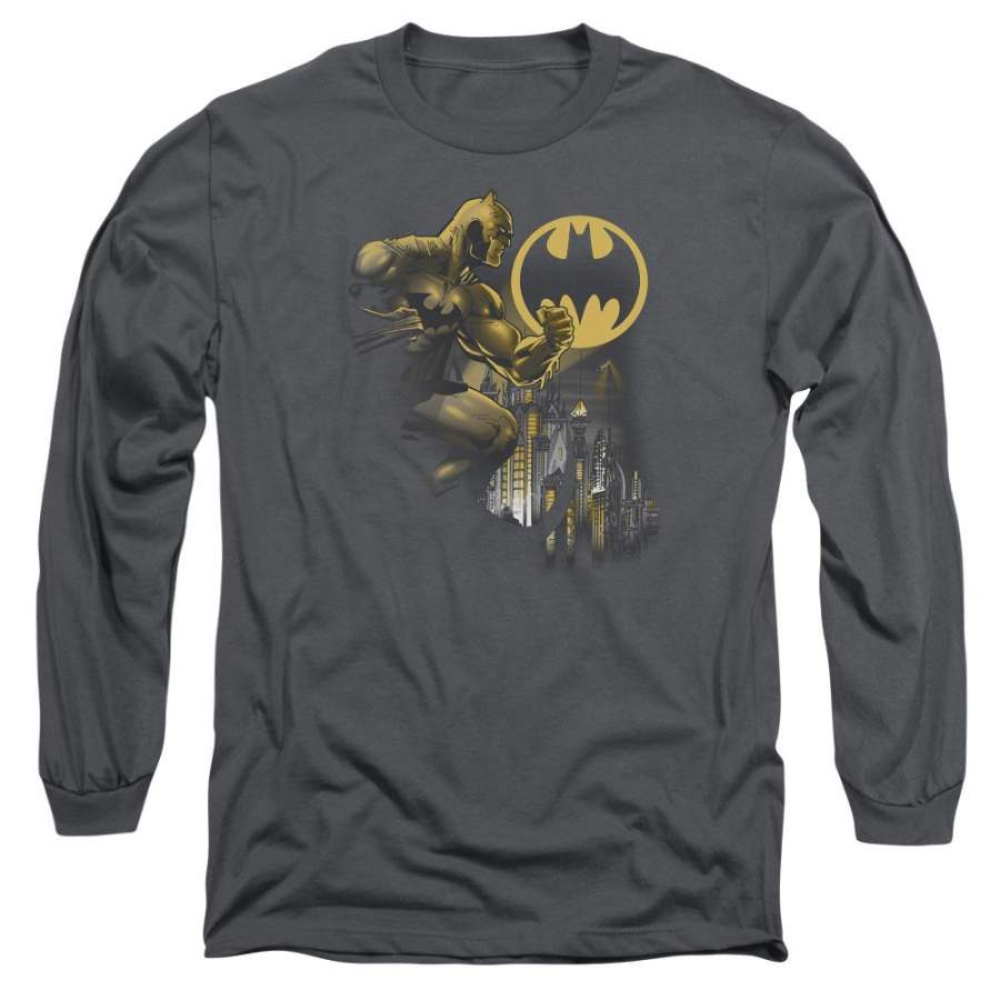 Batman – Bat Signal Long Sleeve Adult 18/1