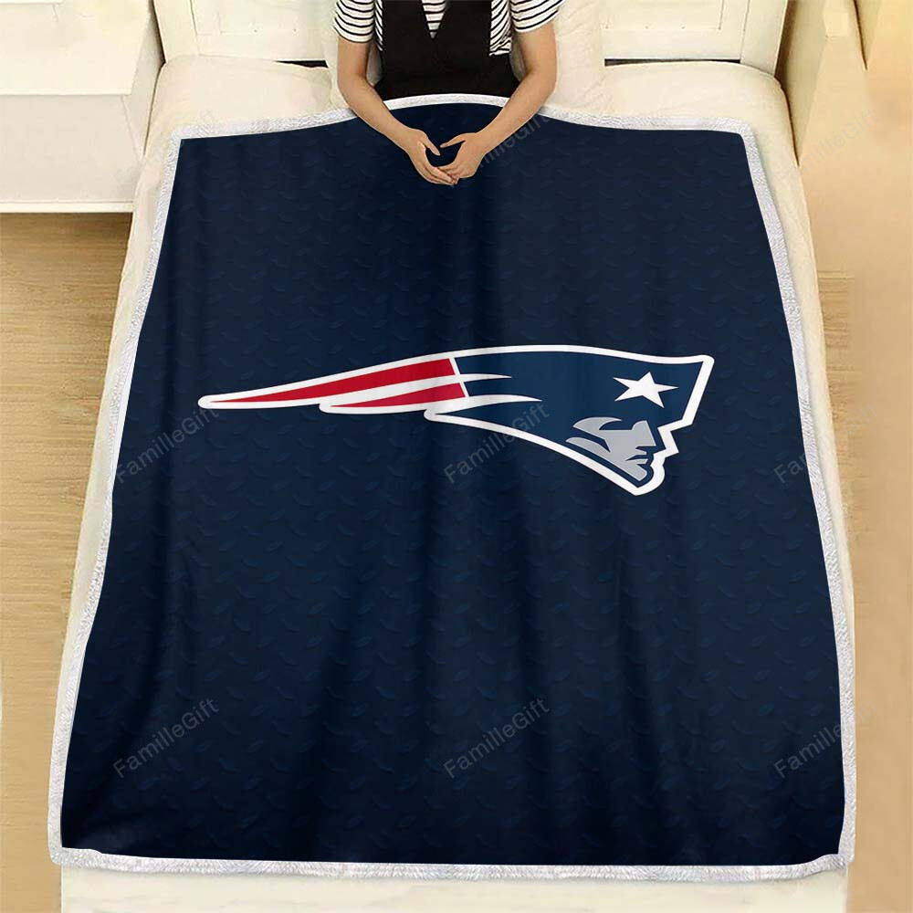 New England Patriots Fleece Blanket – American Football  Soft Blanket, Warm Blanket