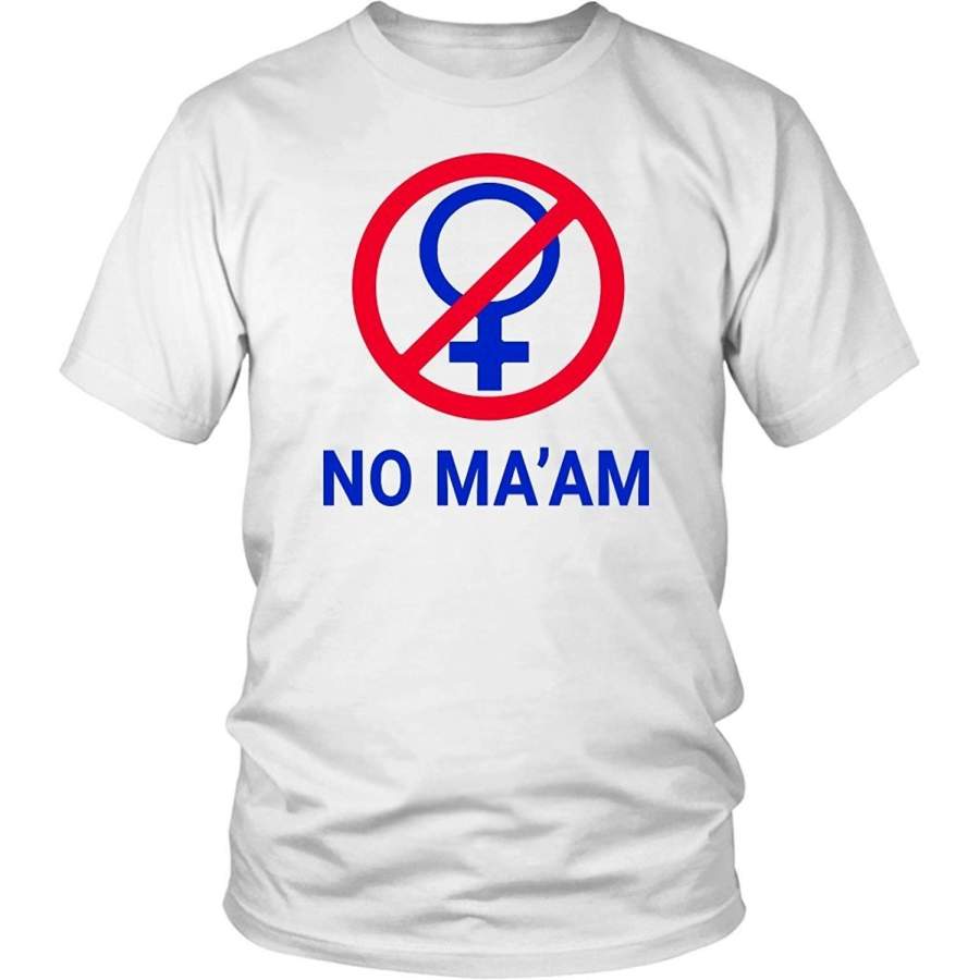 Summer T-Shirts No Ma’Am – Unisex Short Sleeve T-Shirt – Married With Children Men’S Fashion T-Shirt