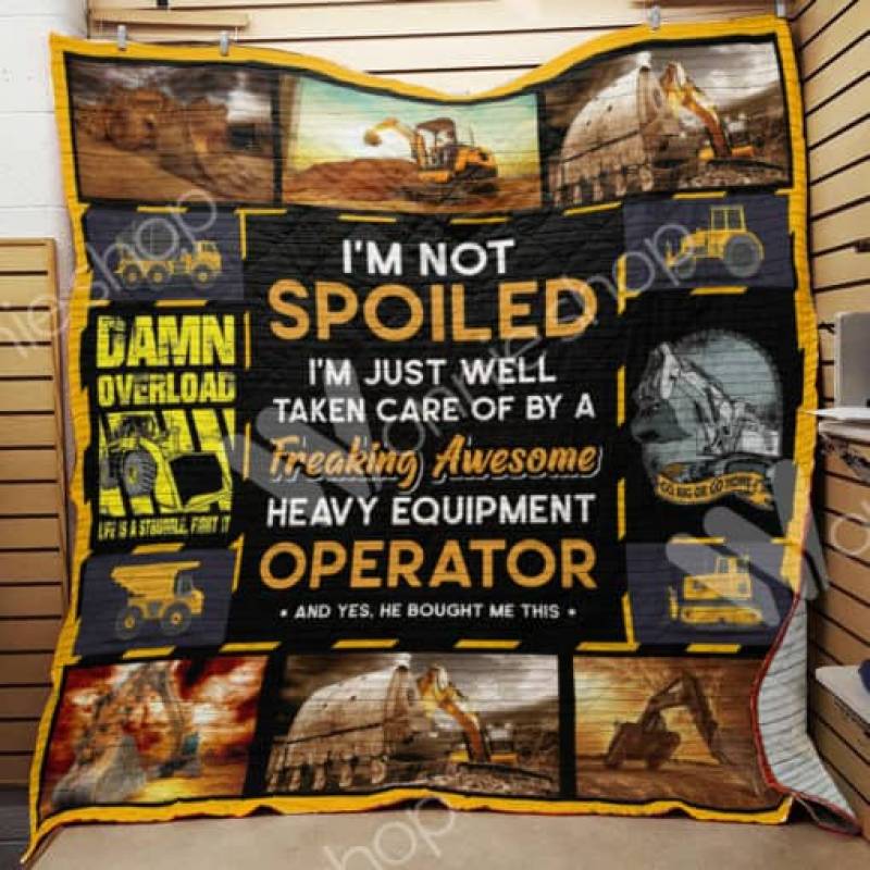 Heavy Equipment Wife Blanket MY1003 82O31