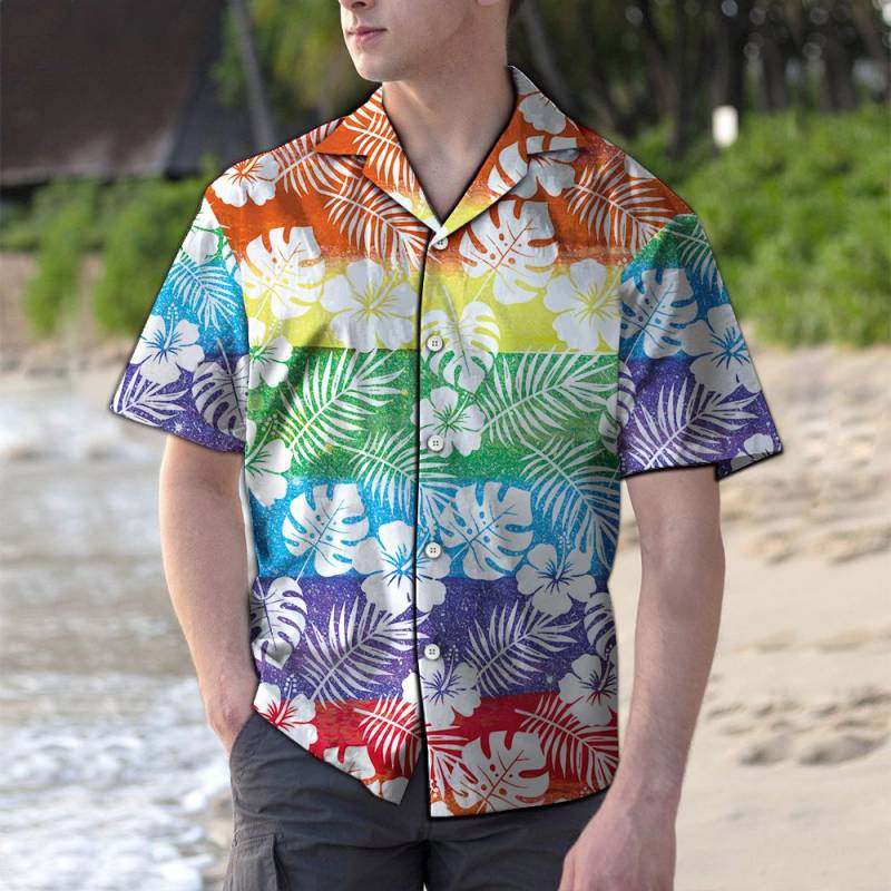 Lgbt Tropical Hawaii Shirt Ha62948