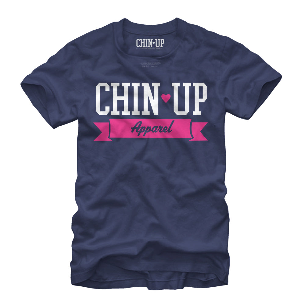 Chin Up Women’S Logo Ribbon  Boyfriend Tee