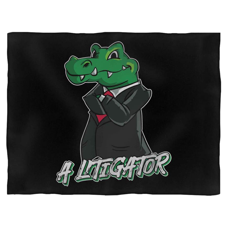 A Litigator Funny Lawyer Blanket