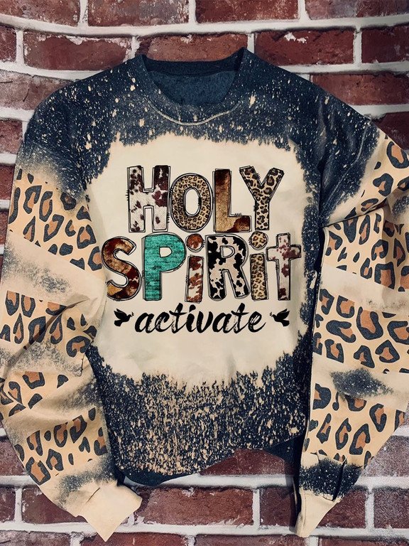 Mystery Of Holy Spirit Activate Leopard 3D Hoodies T-Shirt Long Sleeve Birthday Gifts For Cousin Men Women