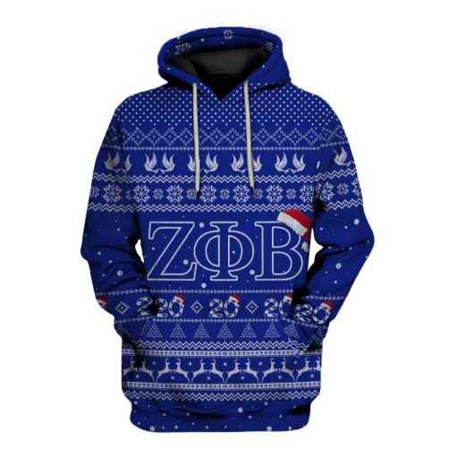 Zeta Phi Beta Christmas All Over Printed