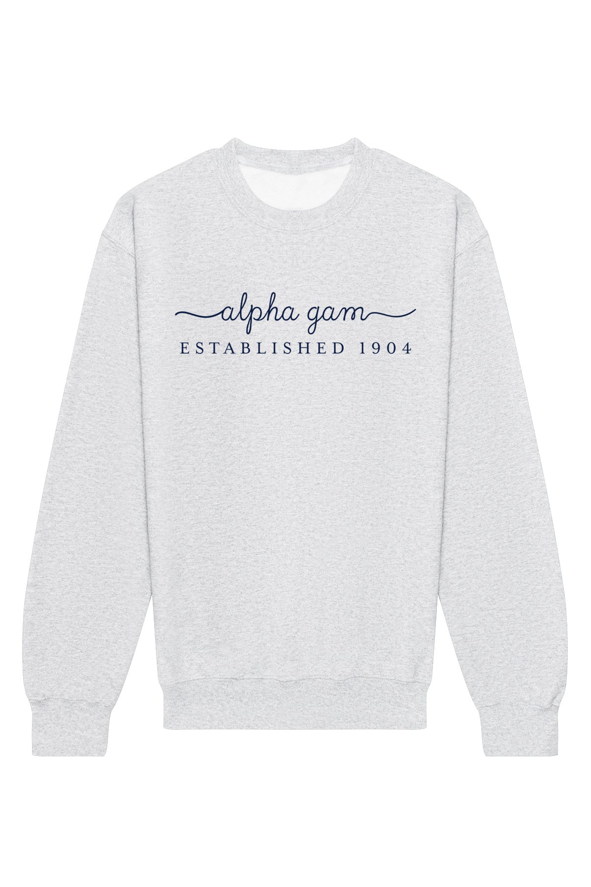 Alpha Gamma Delta Signature Crewneck Sweatshirt