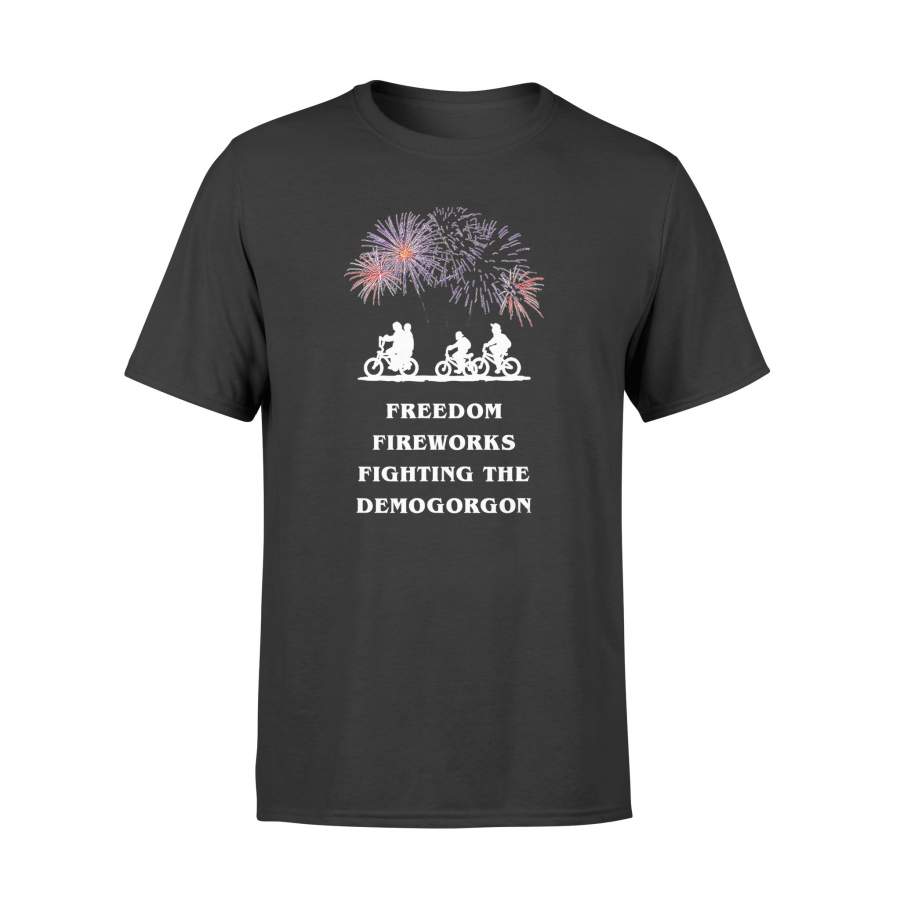 4th of July Shirt Freedom, Fireworks, Fighting the Demo Gorgon Shirts – Standard T-shirt