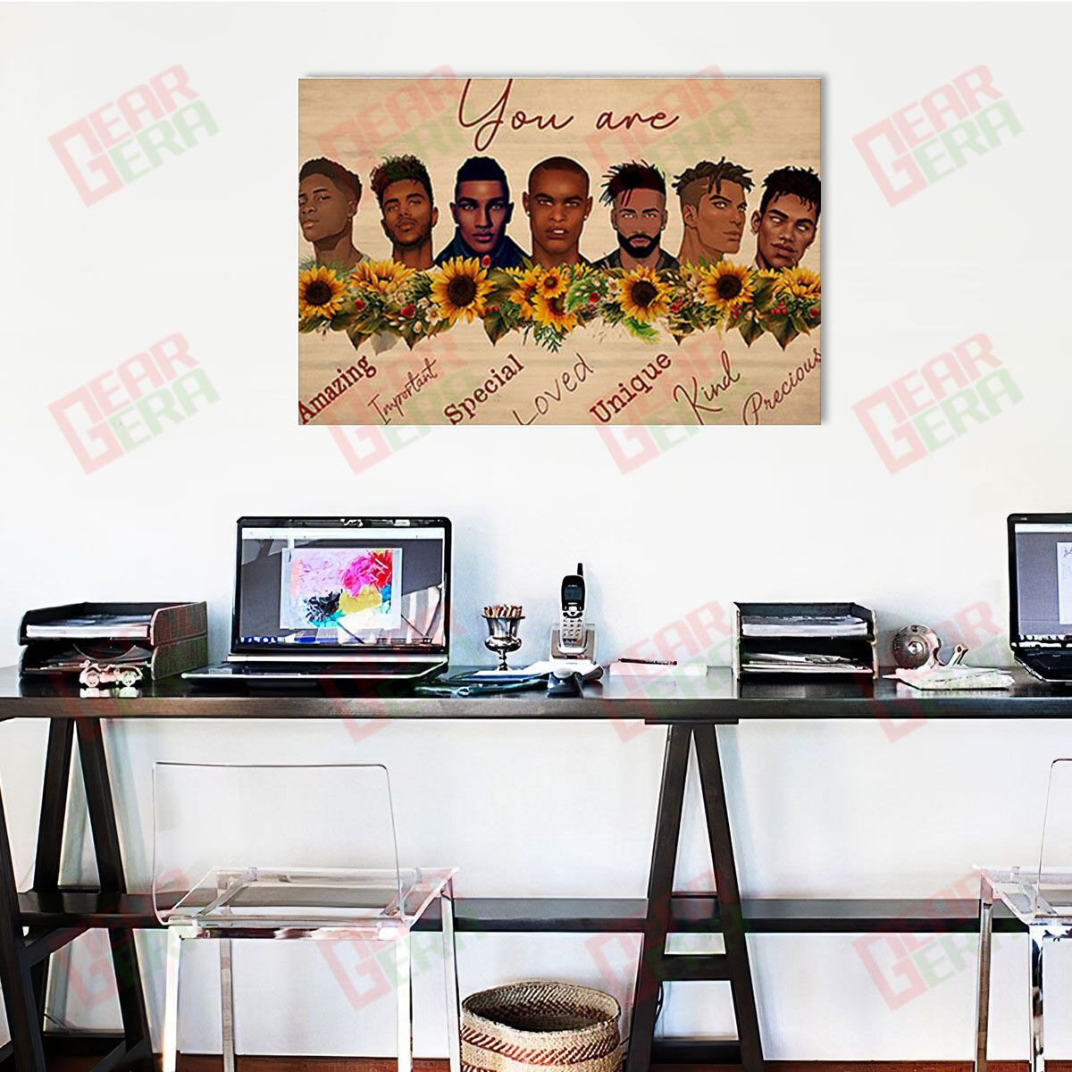 West Africa Poster Unique African American Black Art Poster Print Black Girl Fashion Black Man Living Room Wall Beautiful Wall Hanging