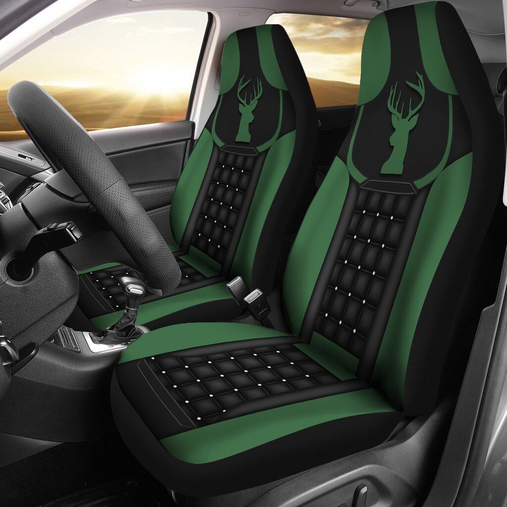 25CNVANML – Deer Hunter Green Car Seat Covers