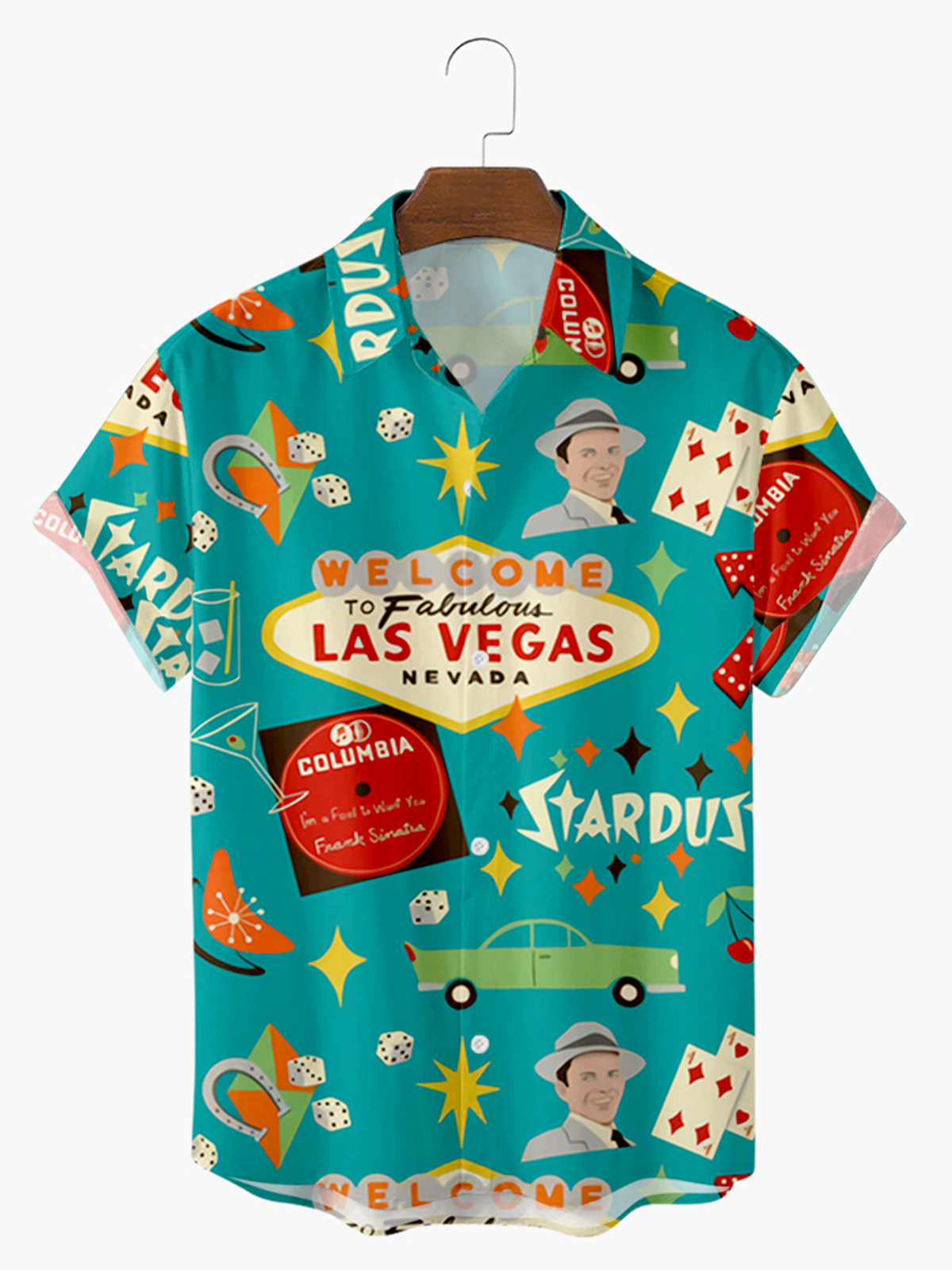 Retro Las Vegas Vacation Hawaii Shirt For Men Ha20834