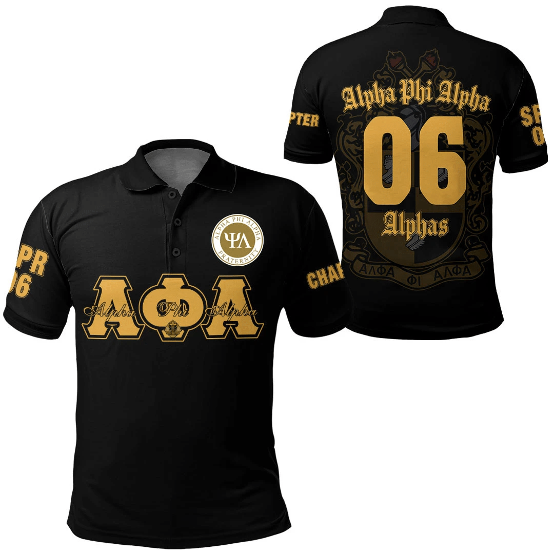 Africa Zone Polo Shirt – Alpha Phi Alpha Psi Lambda Polo Shirt A7