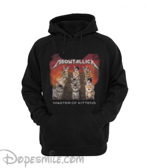 Meowtallica Master of Kittens Hoodie