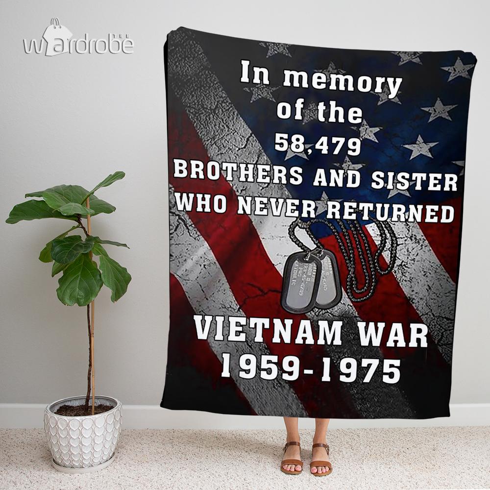 Custom Blanket In Memory Blanket