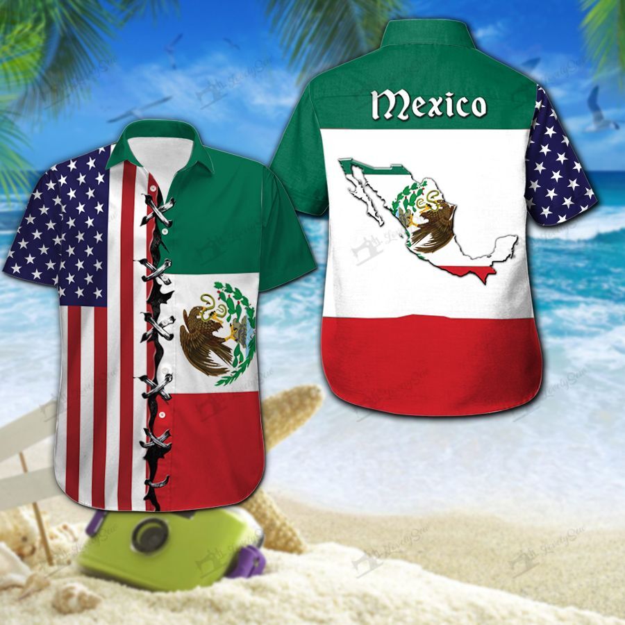 Mexico Hawaiian Shirts Ha88688