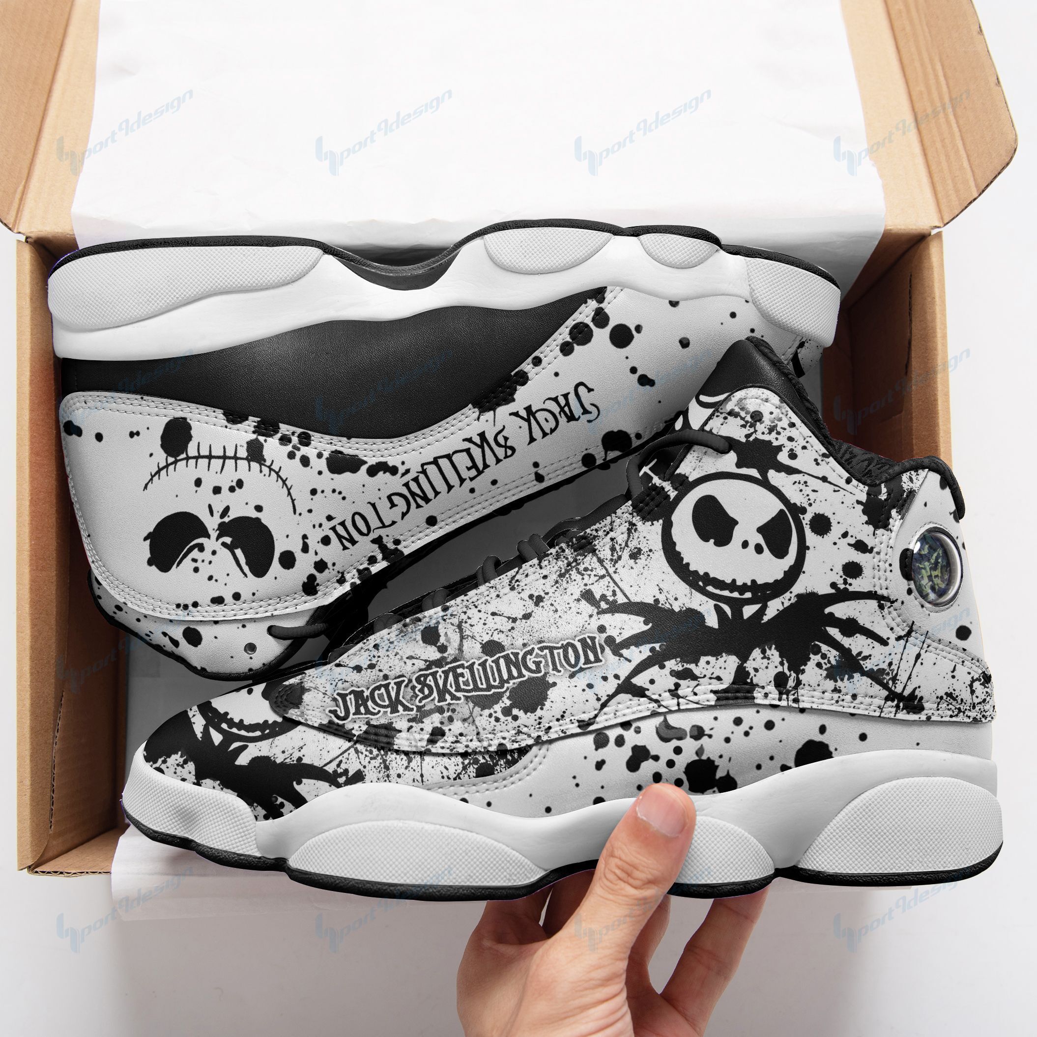 Jack Skellington Air Jd13 Shoes 020