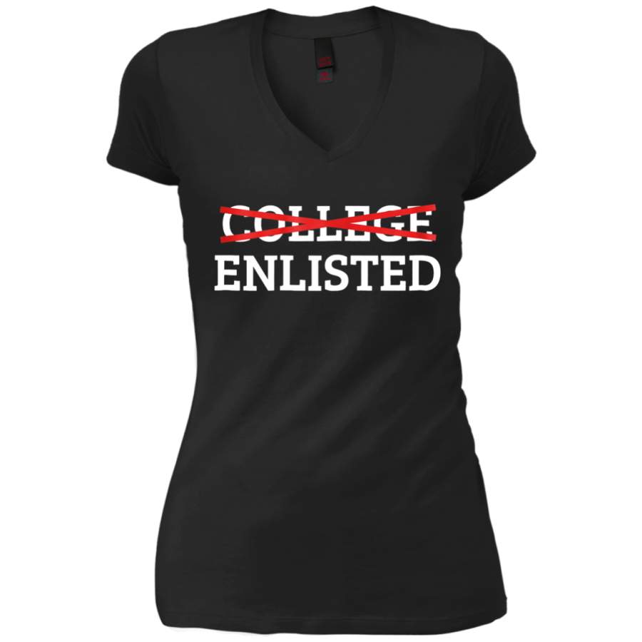 AGR College Enlisted Ladies V-Neck