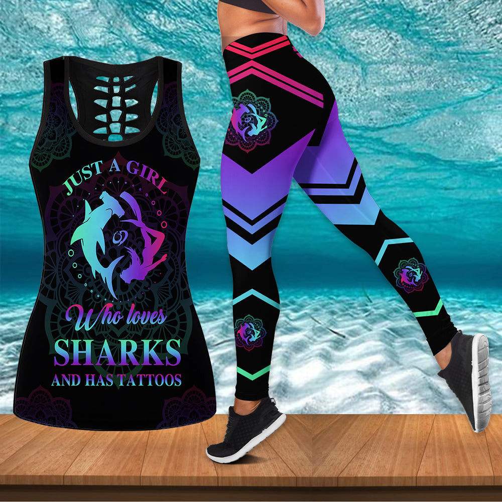 Shark Women Tank Top & Legging 59